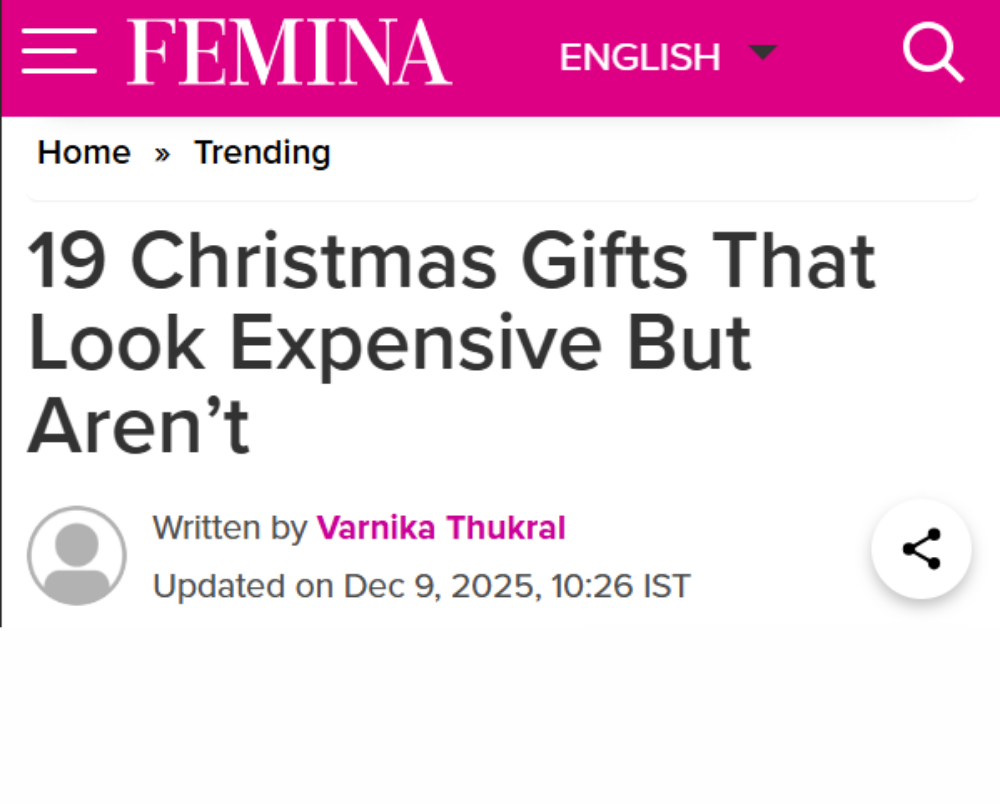 Lists Novology items as highly mindful, premium beauty choices that stay accessible for holiday budgets.