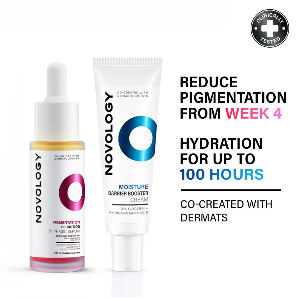 Pigmentation Serum & Dry Skin Cream Duo