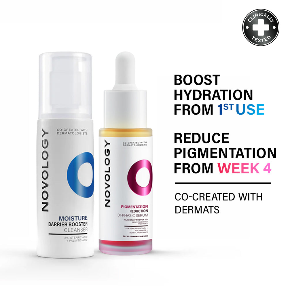 Dry Skin Cleanser & Pigmentation Serum Duo