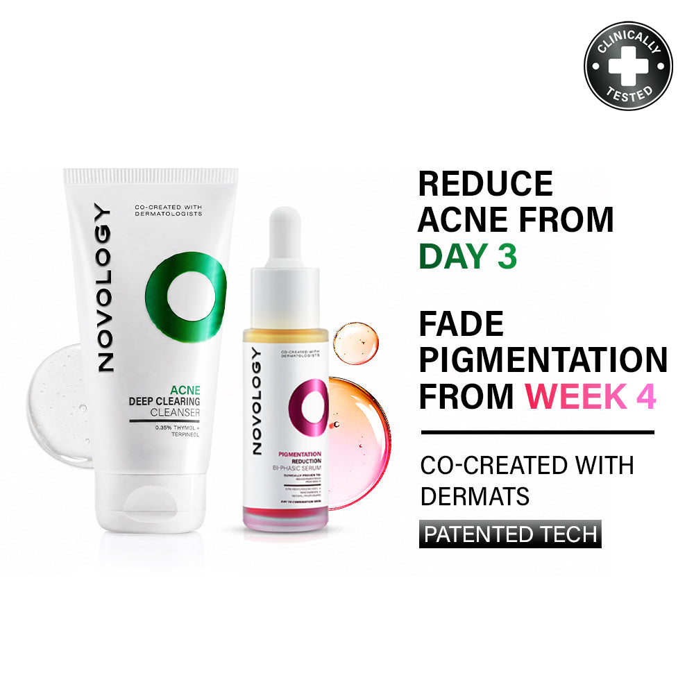 Acne Cleanser & Pigmentation Serum Duo