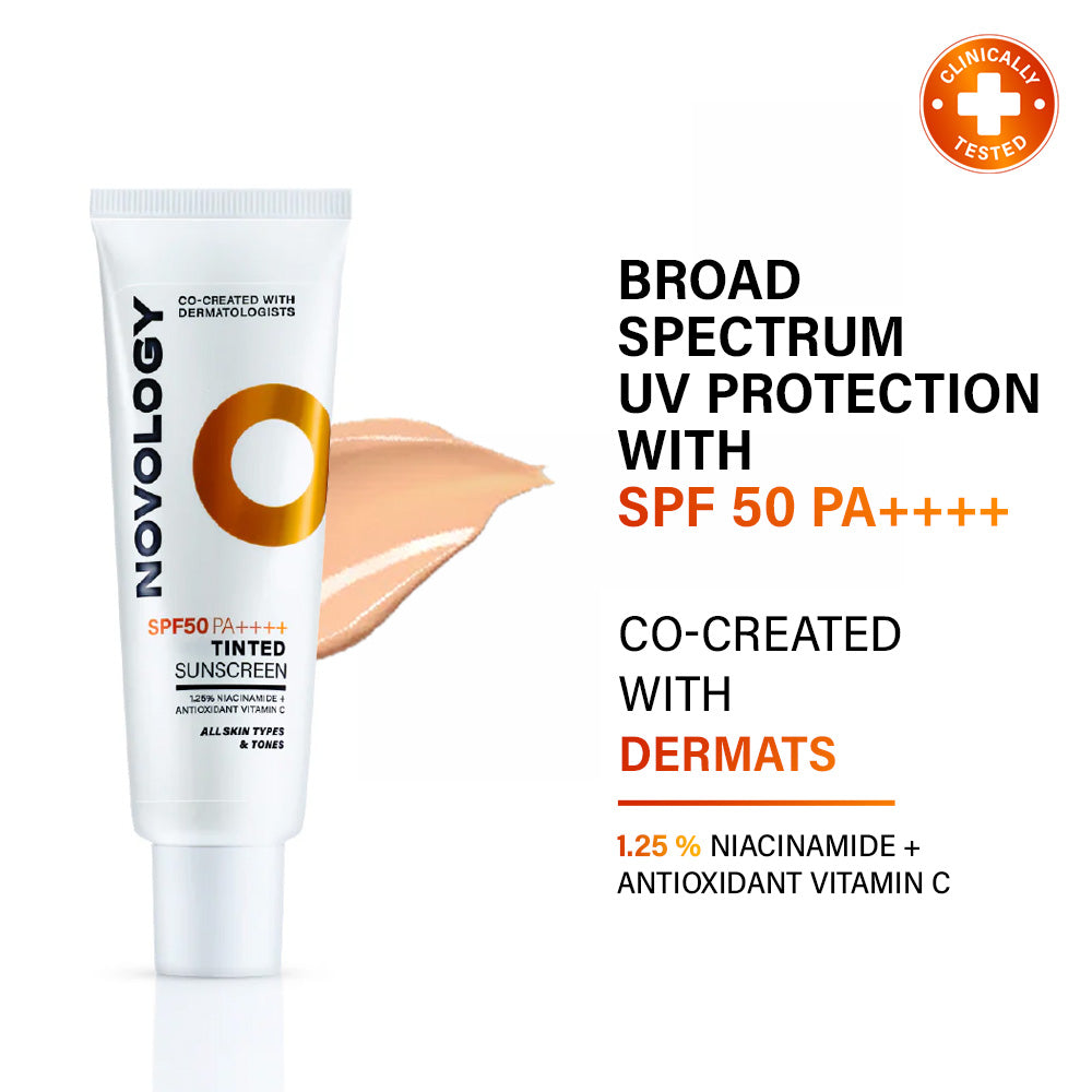 SPF 50 PA++++ Tinted Sunscreen, 50g