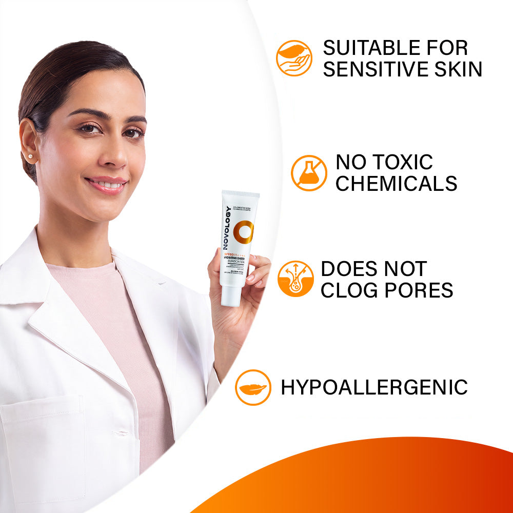 SPF 50 PA++++ Hydrating Sheer Sunscreen, 50g
