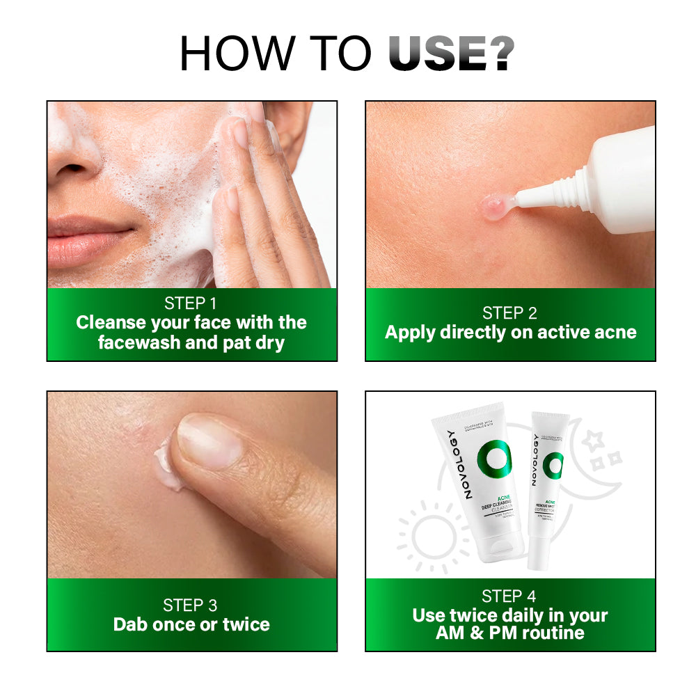 Acne Cleanser & Spot Corrector Duo | 150g + 30g