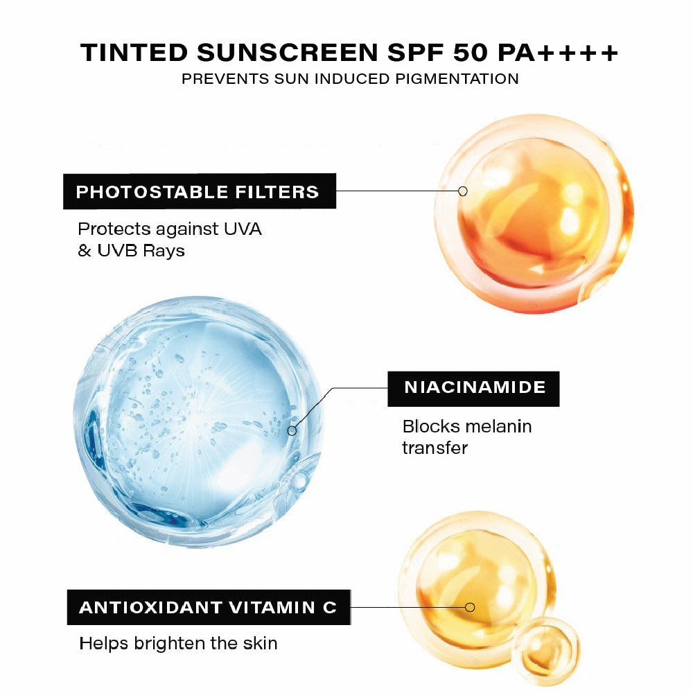 Novology SPF 50 PA++++ Lip Serum + Tinted Sunscreen
