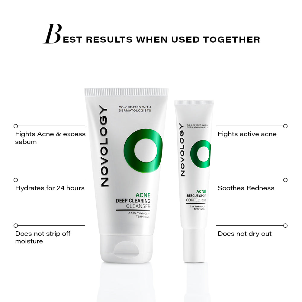 Acne Cleanser & Corrector Combo 150g + 30g