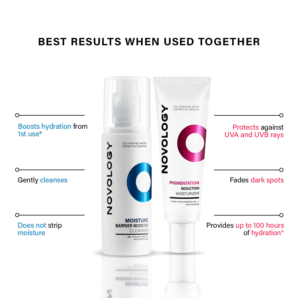 Dry Skin Cleanser & Pigmentation Moisturizer Duo | 180g + 50g