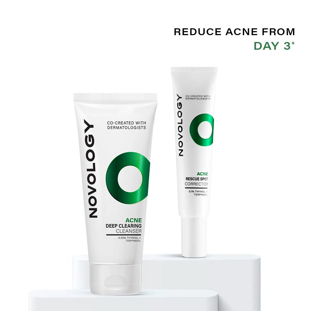 Acne Cleanser & Corrector Combo 100g + 30g