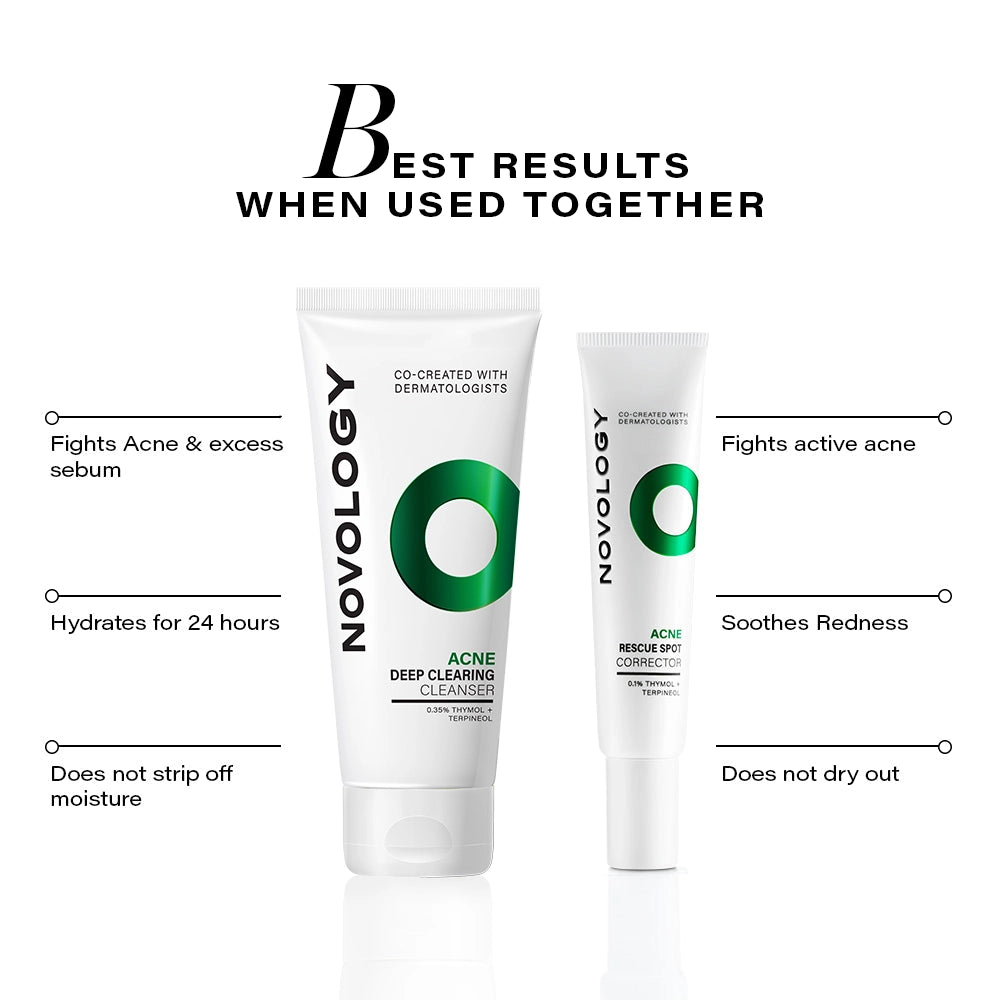 Acne Cleanser & Corrector Combo 100g + 30g