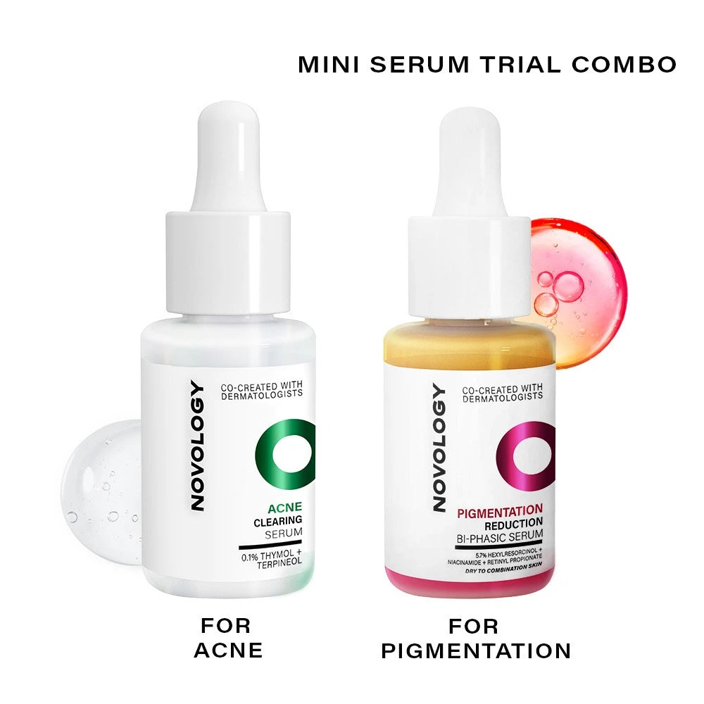 Clear & Fade Mini Serum Duo, 10ml + 10ml