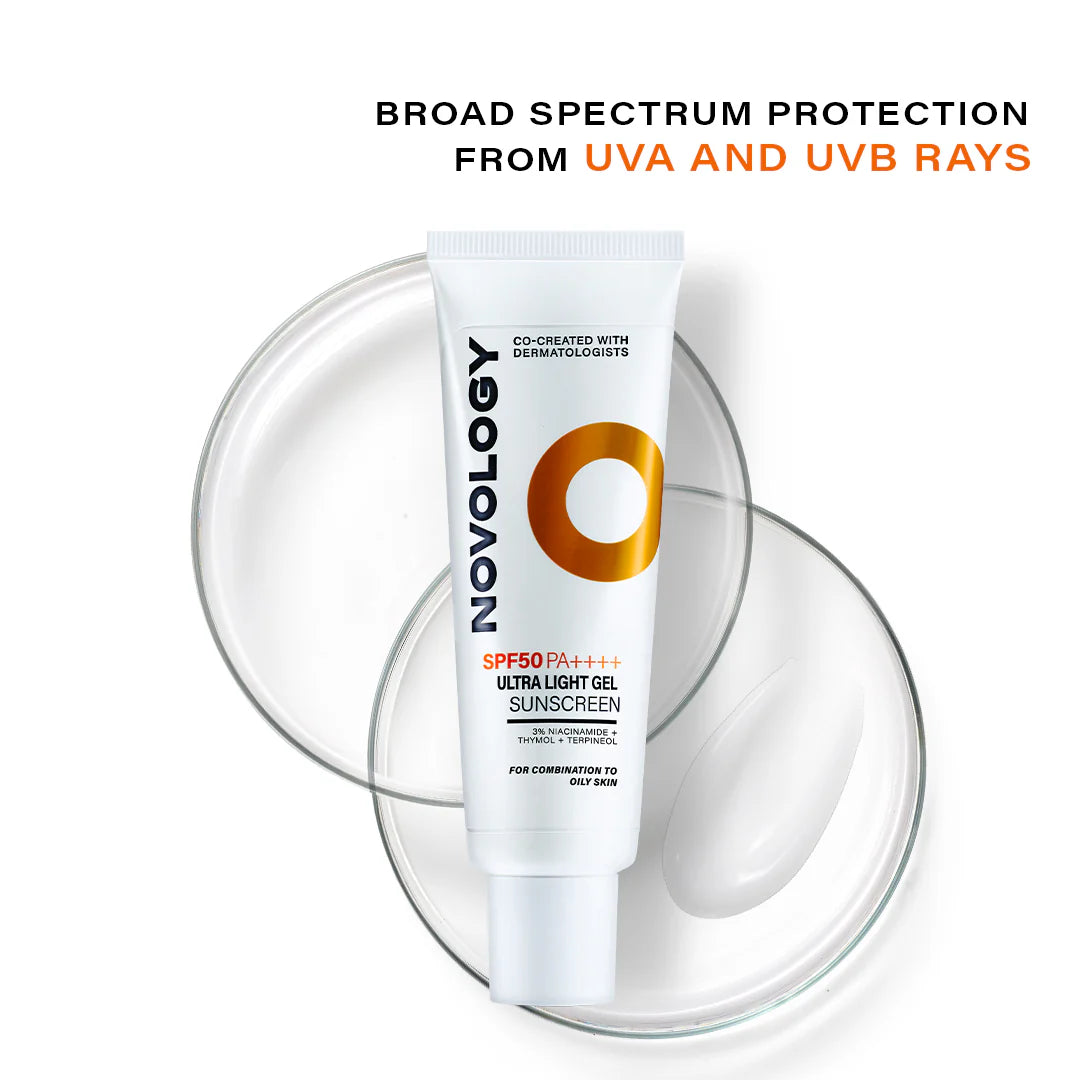 SPF50 PA++++ Ultra Light Gel Sunscreen, 50g