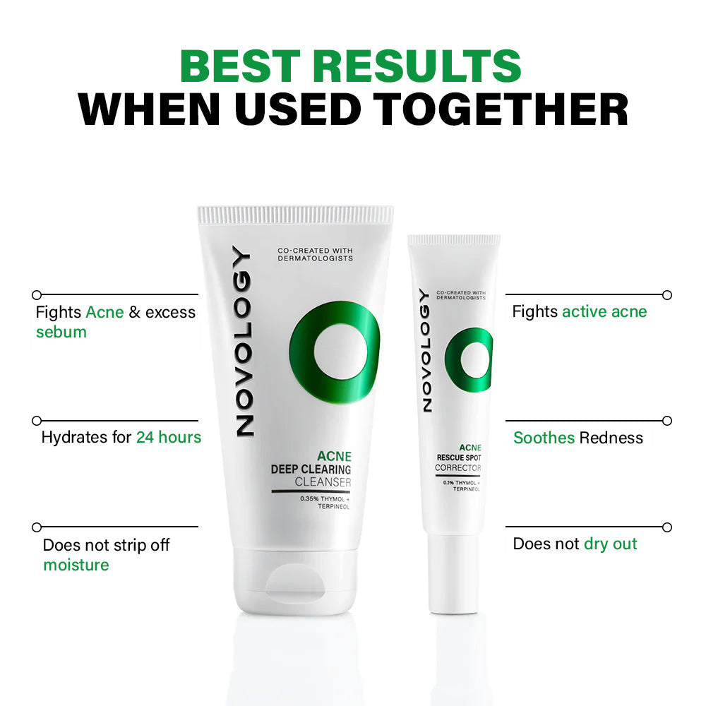 Acne Cleanser & Corrector Combo 150g + 30g