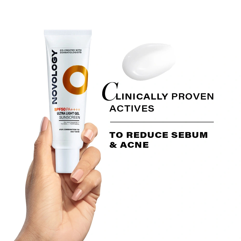 SPF50 PA++++ Ultra Light Gel Sunscreen, 50g