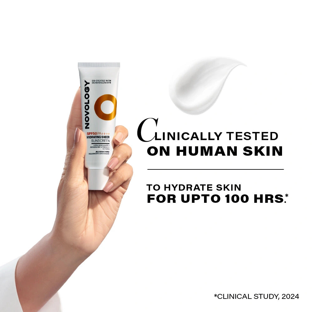 SPF 50 PA++++ Hydrating Sheer Sunscreen, 50g