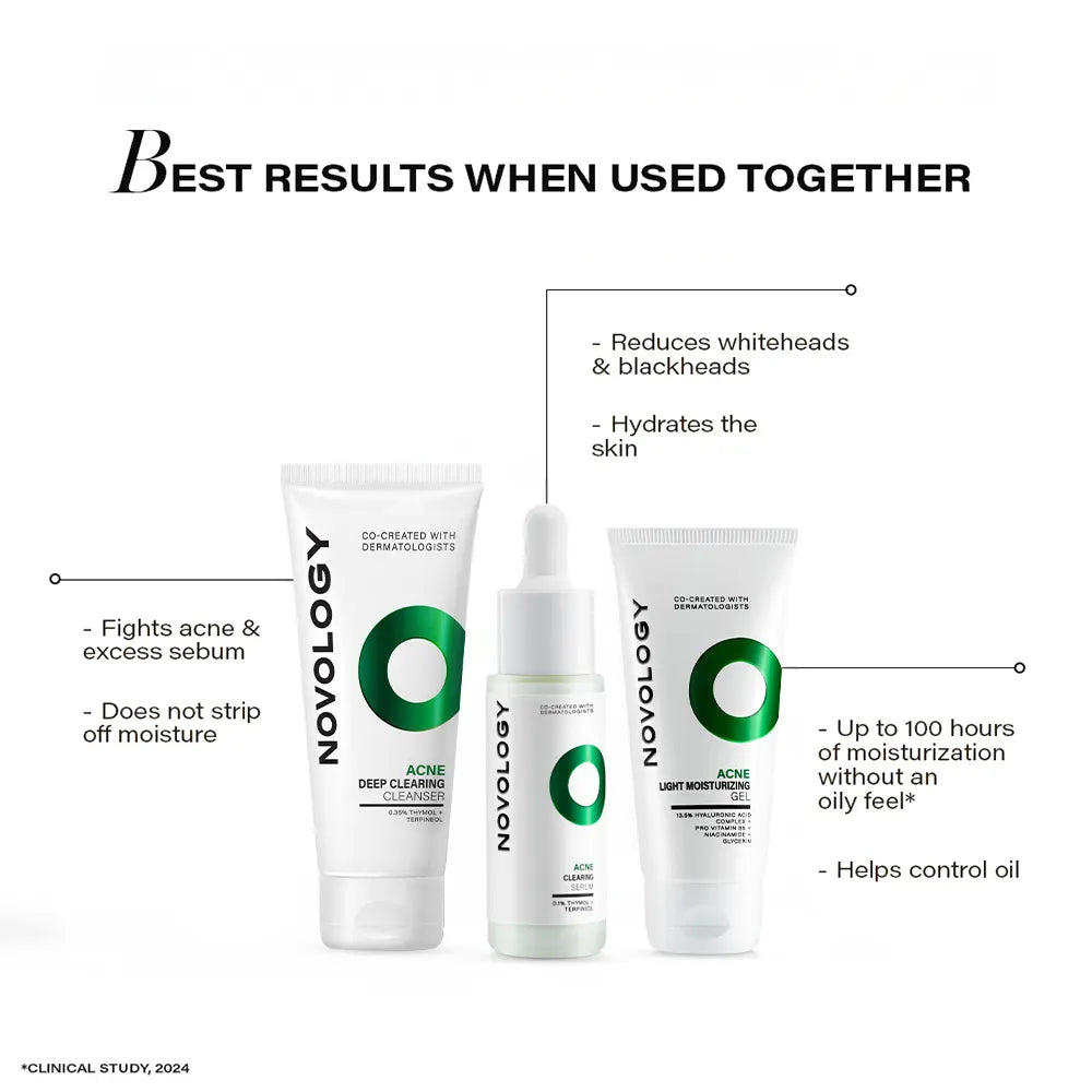 Acne Clearing & Hydrating Regime 100ml + 30ml + 50g